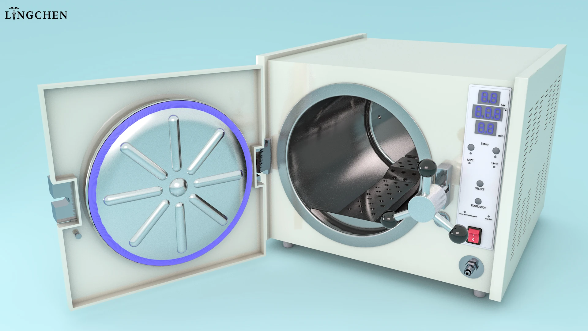 Chinese New Product Dental Unit Steam Autoclave Dental Sterilizer Price