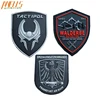 Custom Morale Rubber Tactical Patch 3D Logo Shield Soft PVC Rubber Tactical Morale Patch
