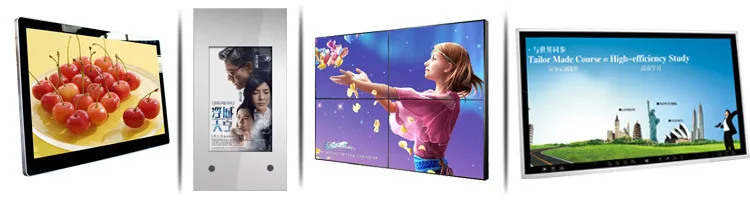 43 inch RK3288 2GB+8GB hardware capacitive touch screen big size wall mount LCD digital signage