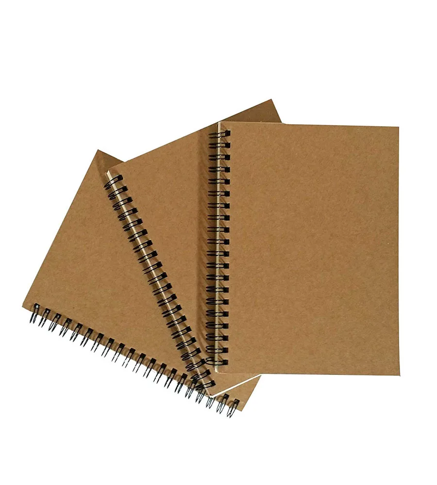 Brown Recycled Paper Notepads With Kraft Paper Stationery Buy Brown