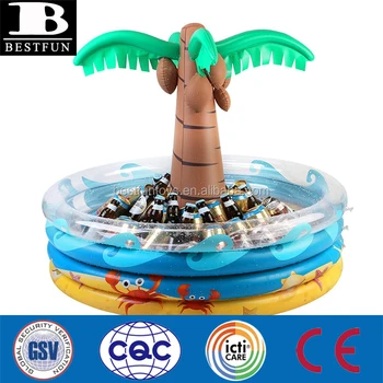 palm tree drink cooler