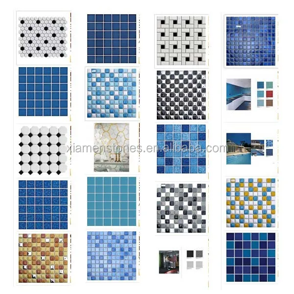 Factory Supply All Kinds Of Swimming Pool Tiles Both Ceramic Factory Supply All Kinds Of Swimming Pool Tiles Both Ceramic And Gl 48x48mm