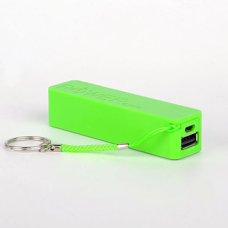 Promotional gifts portable mini usb 2000mah powebank with Key buckle - ANKUX.COM