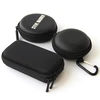 Professional customized black portable zipper protective case for earphone