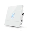 Tempered Glass Panel Smart Wall Switch 1 Gang 1 Way Wifi Touch Switch