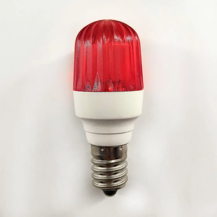 24v 220v Red Blue Yellow Green led bulb 0.5w E14 Led Christmas Lamp Light Plastic Edison Smart mini Bulb