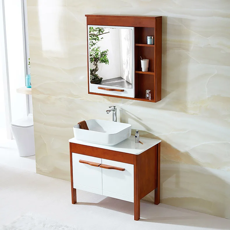 Hotel Custom made bathroom cabinet Customized Wash Basin Vanity