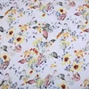 Elegant flower pattern digital printed 100% cotton voile scarf printing cotton fabric