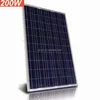 Cheap price High efficiency full power long warranty home use system use 12v 24v 200w solar panels pv