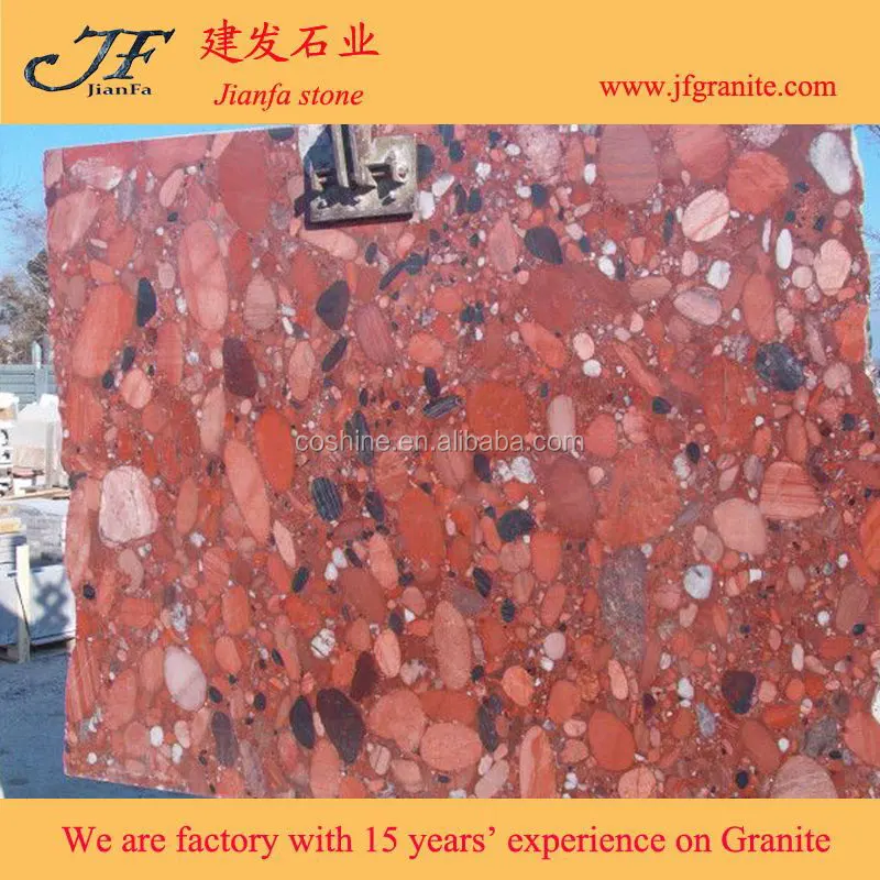 Natural Mosaic China Verde Marinace Granite Slabs