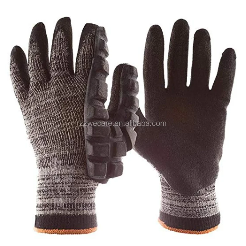 Anti Impact Hammer Gloves With Padded Left Hand Buy Impact Gloves
