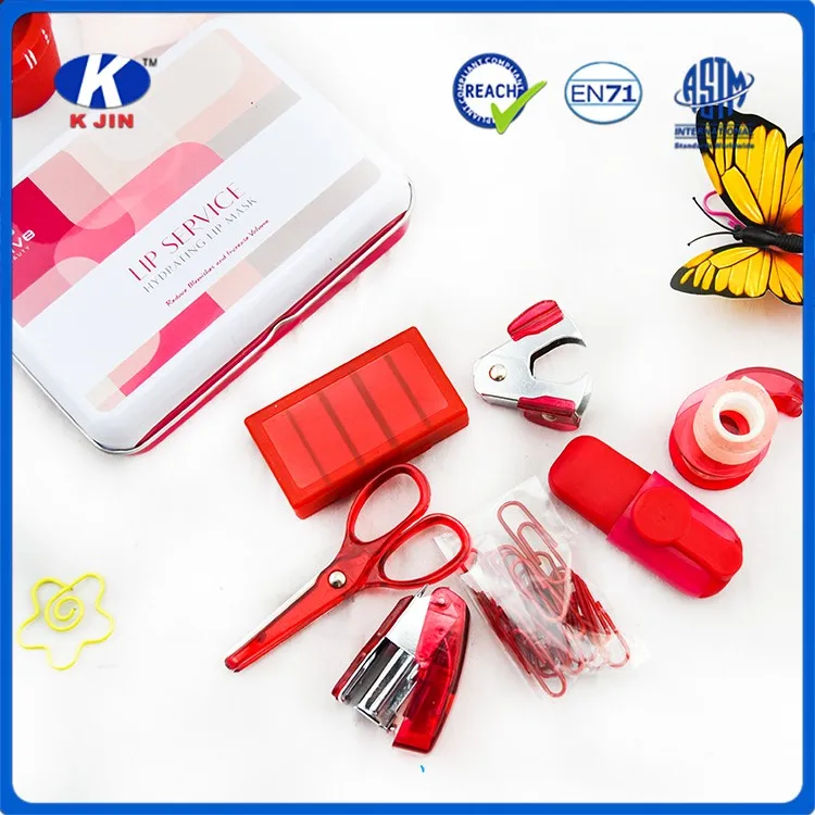 7pcs Wholesale Office Executive Offices Stationery Gift Set Into Iron