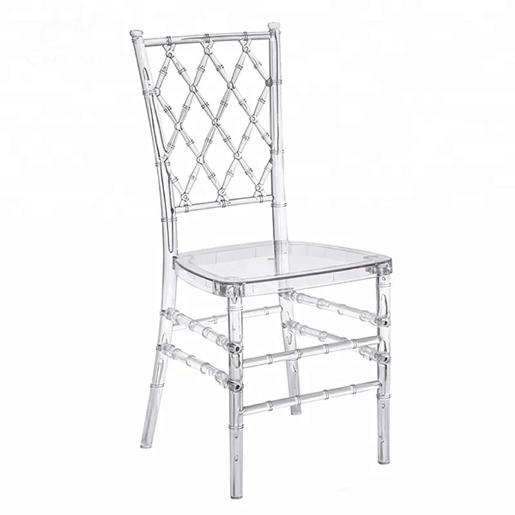 Plastic Leisure Pc Chiavari Stacking Pc Crystal Ghost Chair K003 Buy