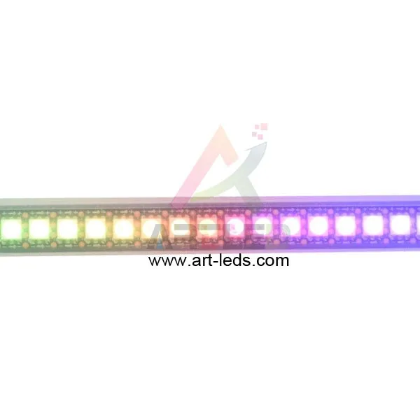 12mm width pcb board apa102 rgb led pixel strip 144 led/m