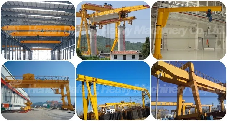 QD Type 50tons Double Girder Overhead EOT Crane with Heavy Hook