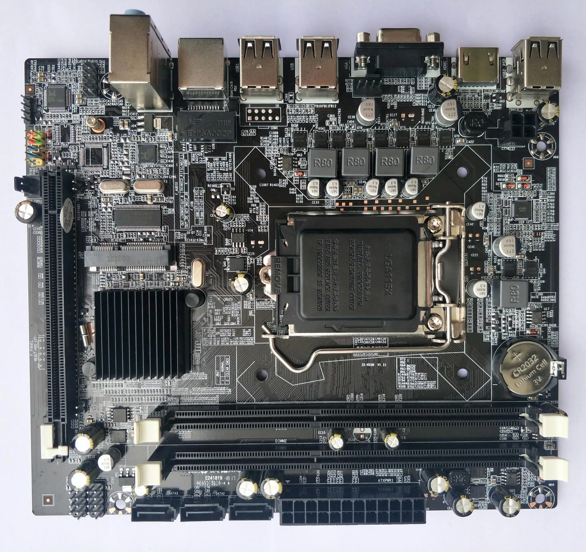 h55 motherboard lga1156 support i3/i5/i7 cpu - buy h55 lga1156