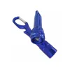 Multifunction 6cm Torch LED Light Key chain carabiner snap hook made in China