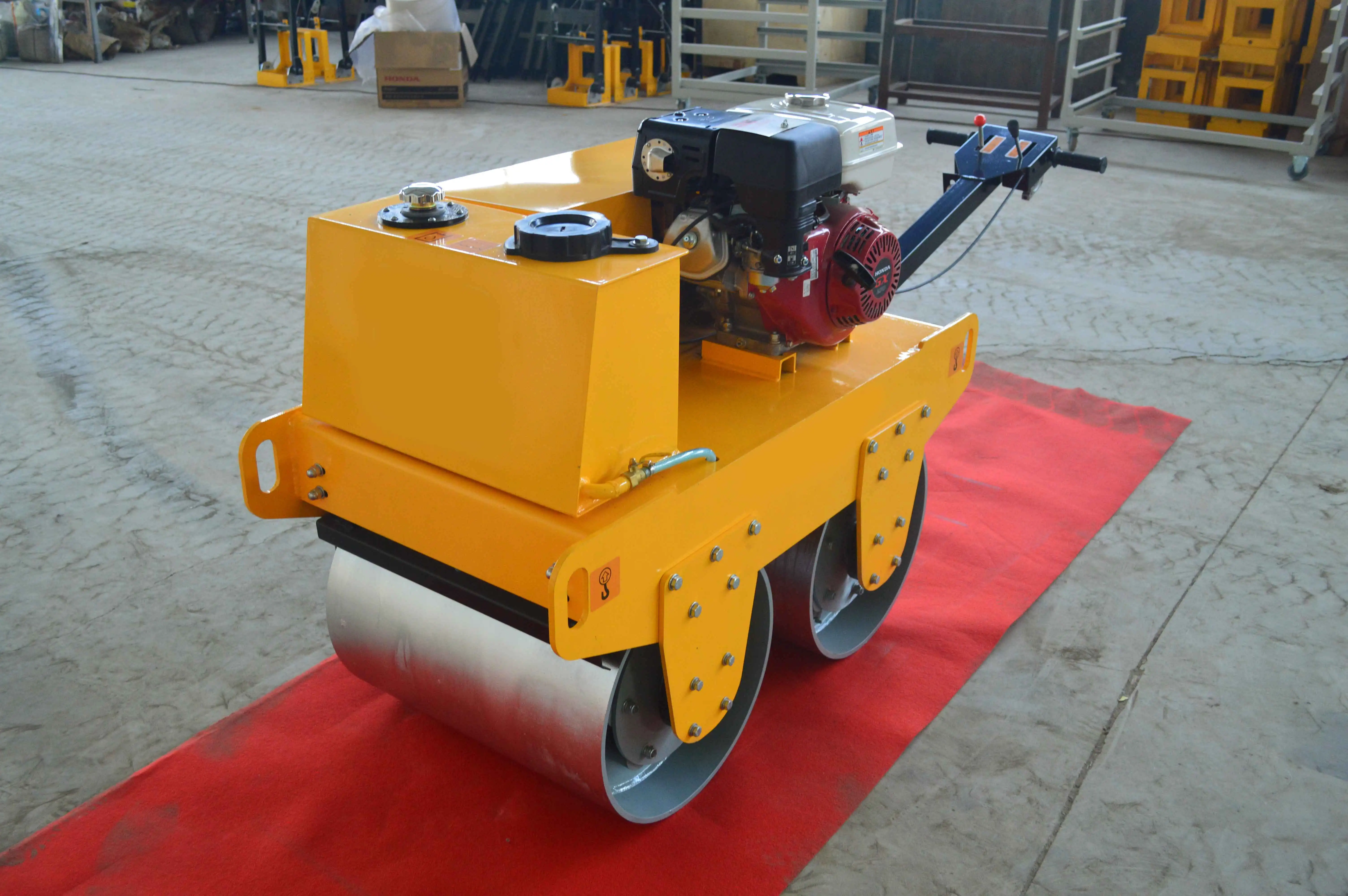 Small Road Roller Vibrator Compactor / Hand Asphalt Roller - Buy Price ...