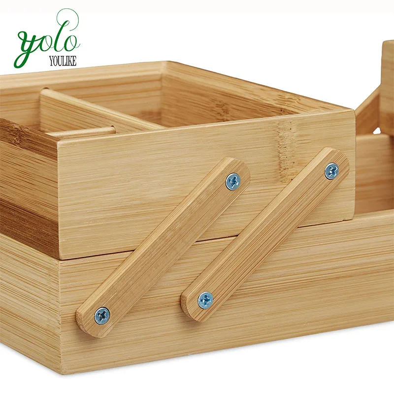 goki wooden sewing box