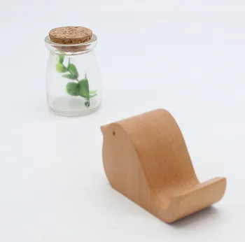 Bird Shape Wood Cell Phone Stands Creative Animal Cell ...