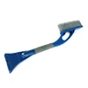 2019 MICROMILL AUTOKNIGHT Hot Sell Car Snow Sweeper Brush with Ice Scraper, Soft Snow Brush with Blue Plastic Ice Scraper