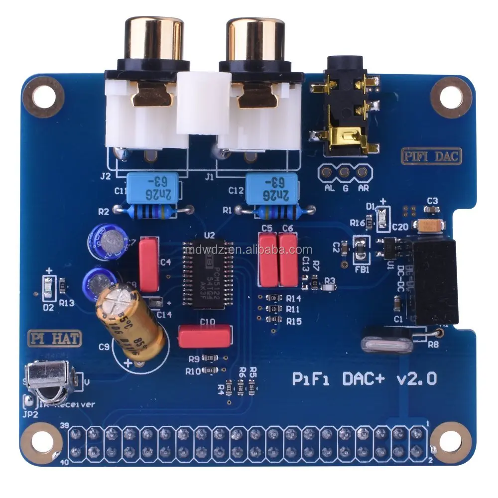 For Raspberry Pi Pifi Digi Dac+ Hifi Dac Audio Sound Card Module I2s