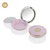 61mm Wholesale empty cosmetic compact round makeup empty compact powder container cases