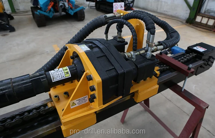 Virous Pd28 Excavator Mounted Hydraulic Drill Attachment For Borehole ...