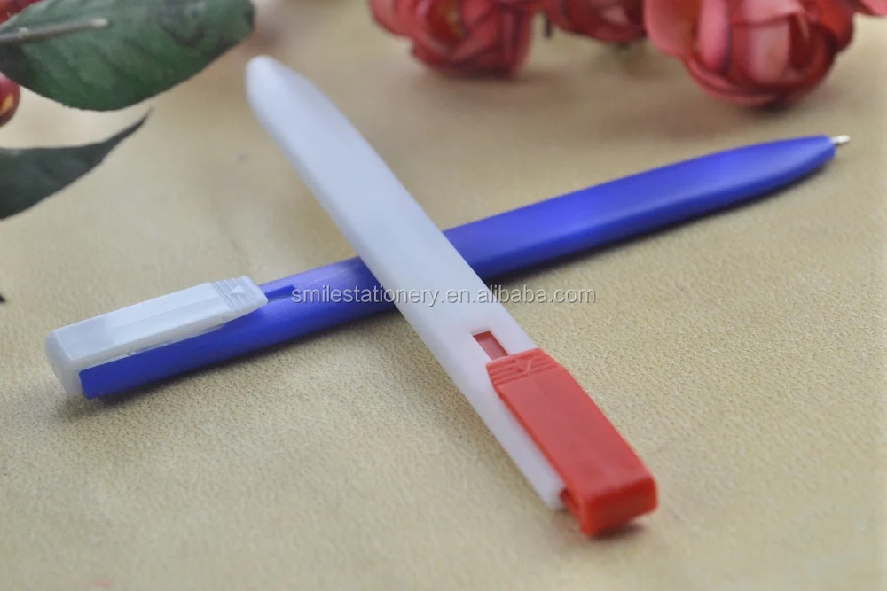 Best Cheap Small Promotion Bookmark Flat Pen Ballpoint Pen Promotional