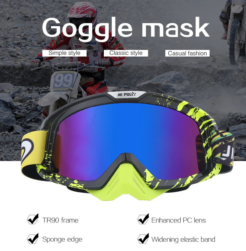 New Special Motorcycle Goggles Glasses Vintage Moto Tpu Dustproof Glasses For Motorcycle