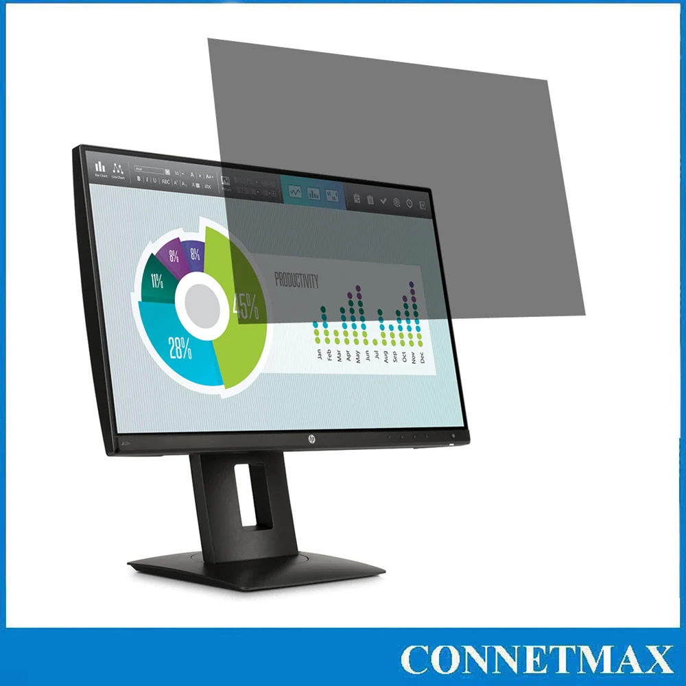 27.0 Inch Antiglare Privacy Filter Screen Protector Guard Film For