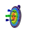 selling good custom made soft dart board/magnetic dart board for kids