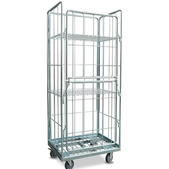 trolley folding industrial china cart silver larger truck hand