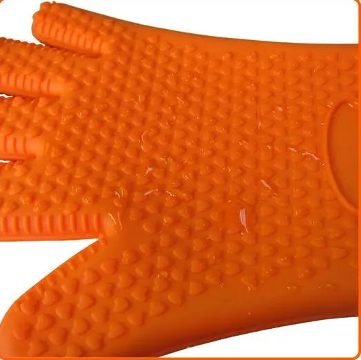 Kids Cooking Gloves Microwave Oven Non-slip Mitt Heat Resistant ...