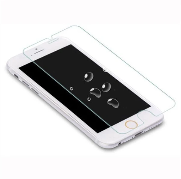 Clear Tempered Glass For iphone 6s 2.5D 0.30MM Flat Film Screen Protectors