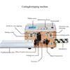 Hot Sale Automatic 1-3 meter AC DC cable wire cutting stripping machine