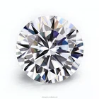 1.5 カラット H & A カット moissanites ダイヤモンドクリアホワイト 7.5 ミリメートル合成 moissanites 価格カラットあたり