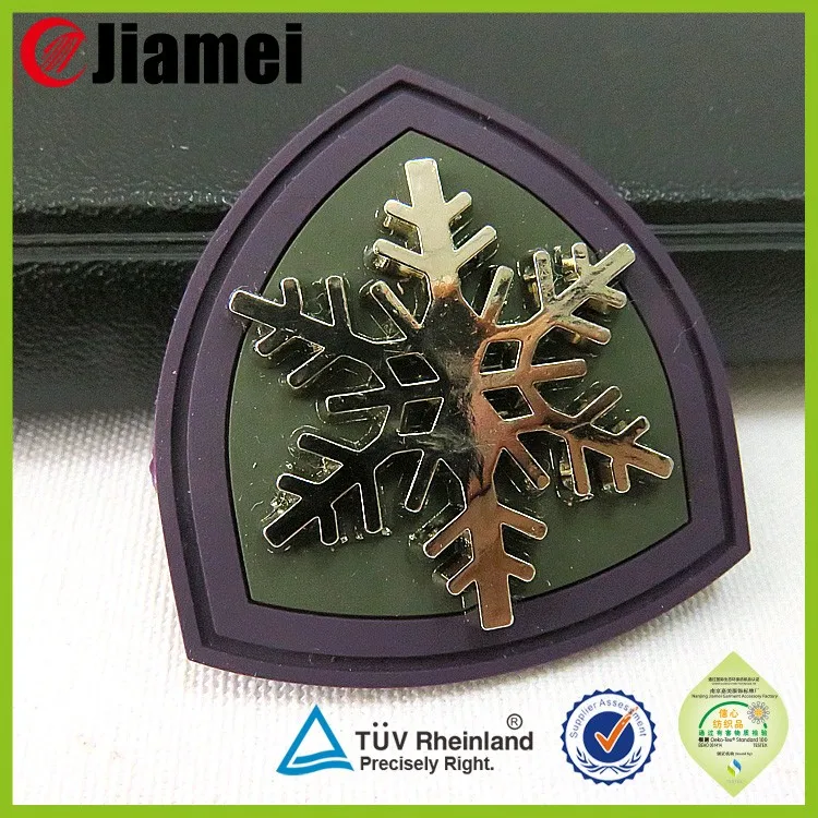 silicone label metal