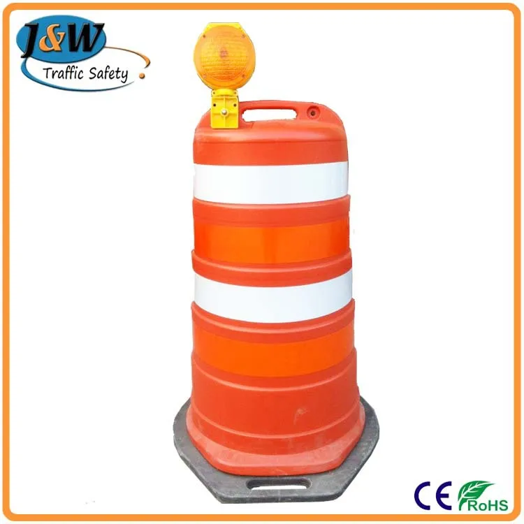 Plastic Traffic Drum / Traffic Barrel / Road Safety Equipment For Sale