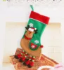 Factory direct New Design Plush Felt christmas stocking