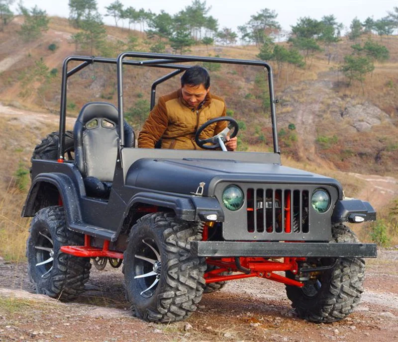 gas powered ride on jeep