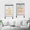 This Kitchen is for Dancing Wall Hanging Flag Banner Modern Home Decoration Banner