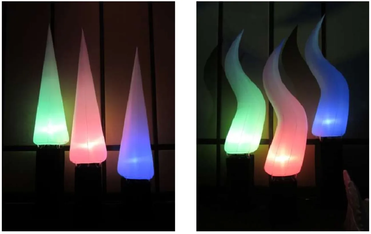 Inflatable Led Lighting Holiday Yard Decorations For Party Events Buy