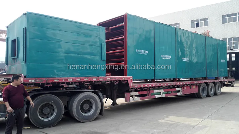 Coal Briquette Drying Machine Mesh Belt Dryer