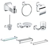 2018 Latest Innovative elegant Stainless Steel Bathroom Fittings Names Bathroom Bath Accessories Set name of toilet accessories