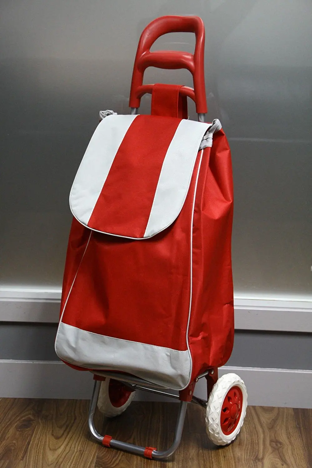 600d Jiafei New Design Used Supermarket Trolley Shopping Cart Printing