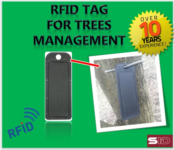 Uhf Rfid Hang Tag For Trees Management No Harm To Trees Buy Rfid Tree