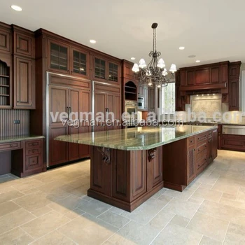 Luxury American Kitchen Designed By High End Solid Wood Kitchen