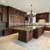 Luxury American kitchen designed by high end solid wood kitchen cabinet