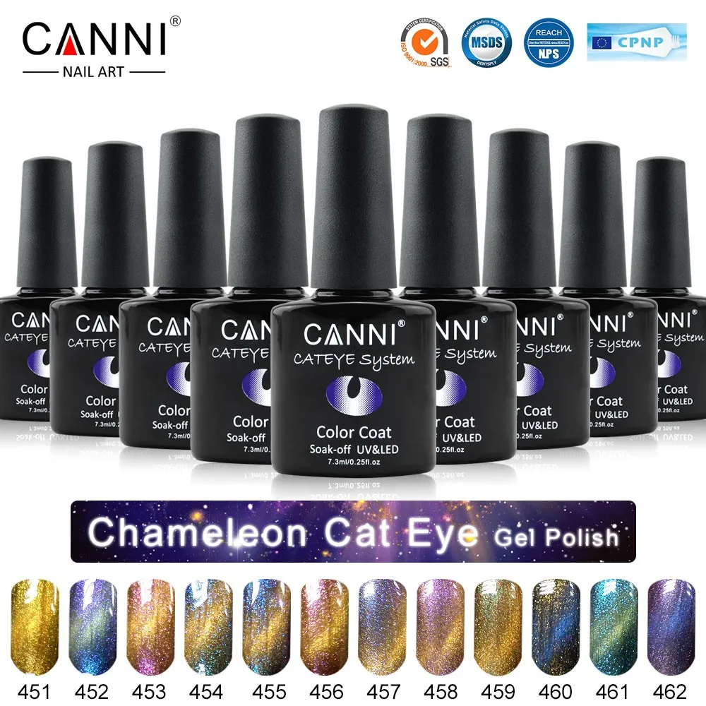 51024 Canni Chameleon Cat Eye Gel Polish Nail Art Salon Recommend 7.3ml ...